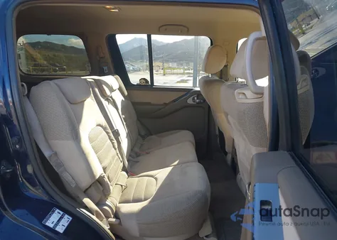 2007 Nissan Pathfinder Se z USA, uszkodzony, nr VIN 5N1AR18U07C607480